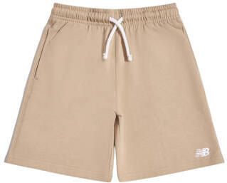 New Balance sweatshort zand Korte broek Beige Katoen maat 122-128
