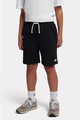 New Balance sweatshort zwart Korte broek Katoen Effen maat 134-140