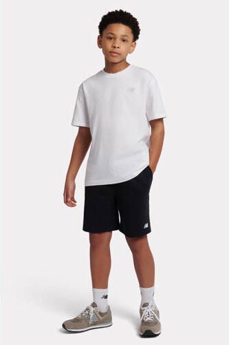 New Balance sweatshort zwart Korte broek Katoen Effen maat 134-140 - Foto 3