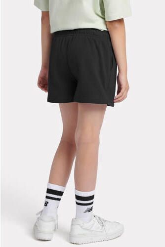 New Balance sweatshort zwart Korte broek Meisjes Katoen Effen maat 122-128 - Foto 3