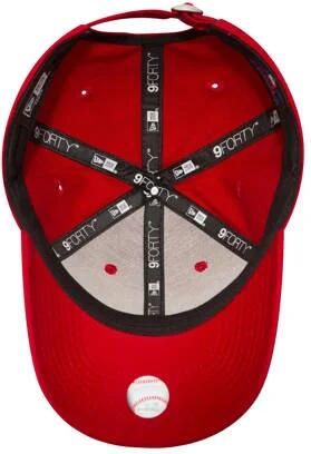 New era 9Forty Youth NY pet rood wit Polyester Logo