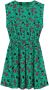 NIK&NIK gebloemde jurk Verona van gerecycled polyester groen fuchsia Meisjes Gerecycled polyester (duurzaam) Ronde hals 176 - Thumbnail 3