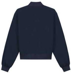 NIK&NIK bomberjack Layla donkerblauw Jas Meisjes Polyester Ronde hals Effen 152
