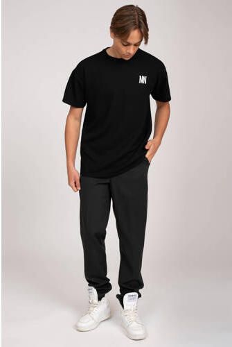 NIK&NIK broek Sam zwart Jongens Polyester Effen 128 - Foto 2