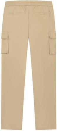 NIK&NIK cargobroek Rory beige Jongens Katoen Effen 140