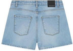 NIK&NIK denim short Faye light blue Korte broek Blauw Effen 128 - Foto 2