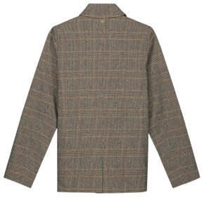 NIK&NIK geruite blazer Kay camel Bruin Meisjes Polyester Reverskraag Ruit 164 - Foto 3