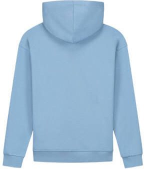 NIK&NIK hoodie Statement lichtblauw Sweater Effen 128