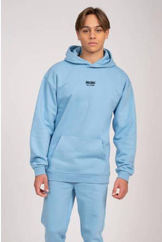 NIK&NIK hoodie Statement lichtblauw Sweater Effen 128 - Foto 2