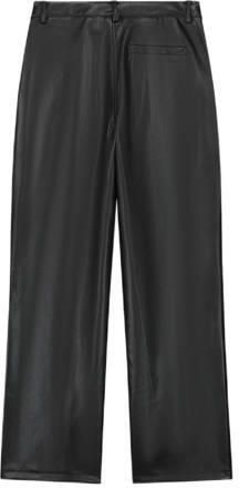 NIK&NIK imitatieleren broek Lana zwart Meisjes Imitatieleer Effen 152 - Foto 3