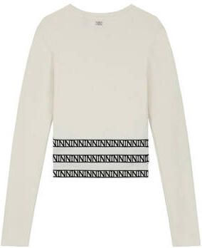 NIK&NIK longsleeve Gracy Jolie ecru zwart Meisjes Viscose Ronde hals Meerkleurig 176 - Foto 2