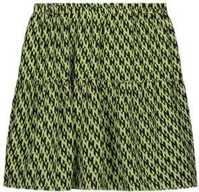 NIK&NIK rok Kim van gerecycled polyester groen All over print 140 - Foto 2