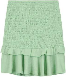 NIK&NIK rok zachtgroen Meisjes Polyester Effen 140