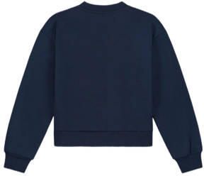 NIK&NIK sweater Penny donkerblauw Effen 140 | Sweater van - Foto 2