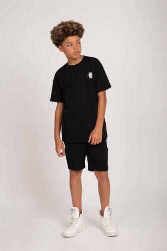 NIK&NIK sweatshort Kenneth zwart Korte broek Jongens Nylon Effen 176 - Foto 2