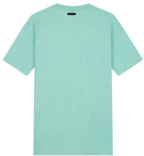 NIK&NIK T-shirt Yacht Club met tekst mintgroen Jongens Katoen Ronde hals 176