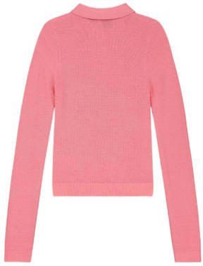 NIK&NIK top Vanity poederroze Meisjes Viscose Polokraag Effen 128 - Foto 3