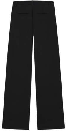 NIK&NIK wide leg broek Krista van gerecycled polyester zwart Effen 140 - Foto 2