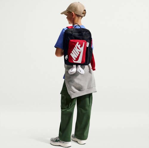 Nike Boxy rugzak zwart rood wit | Rugzak van