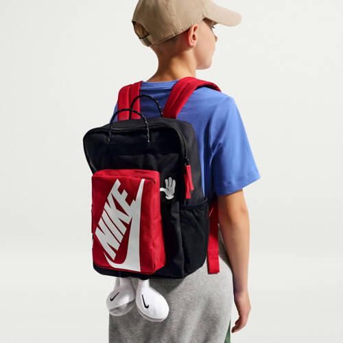 Nike Boxy rugzak zwart rood wit | Rugzak van - Foto 2