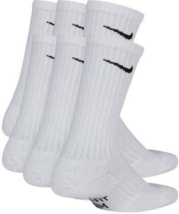 Nike Everyday junior sportsokken wit zwart (set van 6) Katoen maat 38-42 - Foto 2