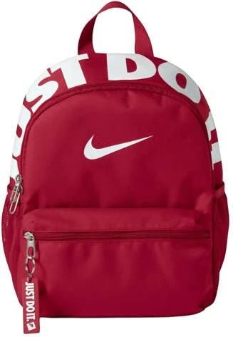 Nike JDI rugzak rood wit Polyester Logo