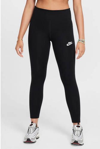 Nike Classic legging met hoge taille voor meisjes Zwart