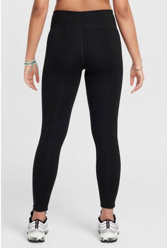 Nike Classic legging met hoge taille voor meisjes Zwart - Foto 3
