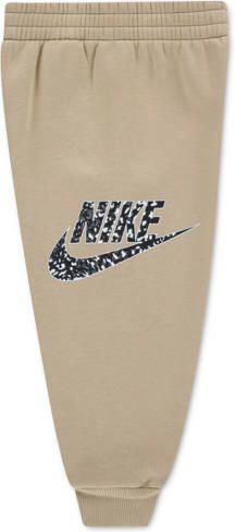 Nike joggingpak beige Meisjes Katoen Capuchon maat 110-116 - Foto 3