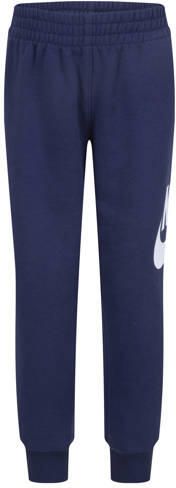 Nike joggingpak donkerblauw Katoen Capuchon Effen maat 116-122 - Foto 3