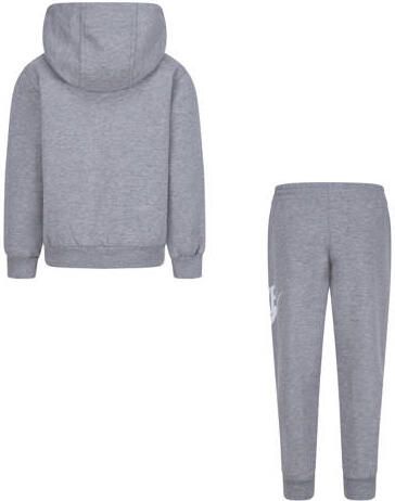 Nike joggingpak grijs melange Katoen Capuchon Effen maat 110-116 - Foto 1