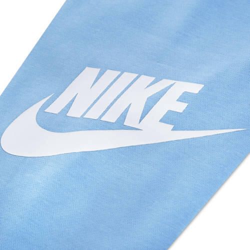 Nike joggingpak lichtblauw Katoen Capuchon Effen maat 104-110 - Foto 2