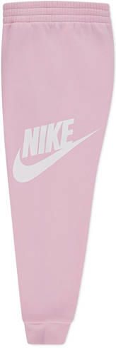 Nike joggingpak lichtroze Meisjes Katoen Capuchon Effen maat 104-110 - Foto 2