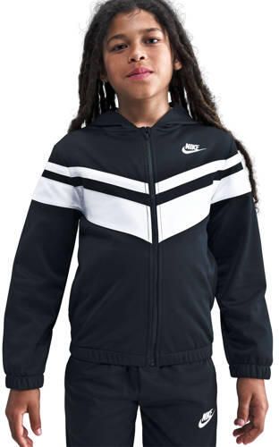 Nike Dri-FIT trainingspak met capuchon voor kids Zwart