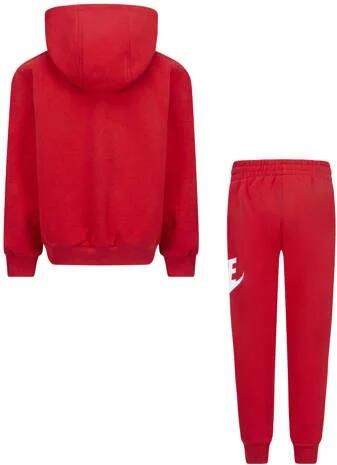 Nike joggingpak rood Katoen Capuchon Effen maat 110-116 - Foto 3