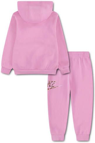 Nike joggingpak roze Meisjes Katoen Capuchon maat 110-116