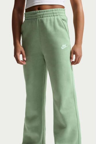 Nike loose fit joggingbroek lichtgroen Meisjes Sweat Effen