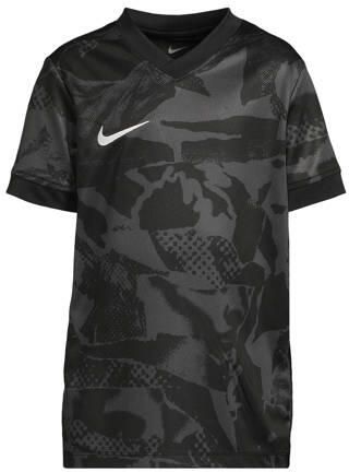 Nike Precision VII junior sportshirt zwart Sport t-shirt Polyester V-hals