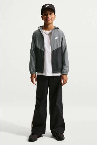 Nike regenjas grijs Polyester Capuchon - Foto 3