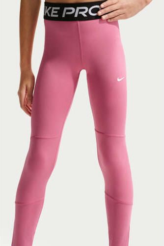 Nike sportlegging roze Sportbroek Meisjes Polyester Effen
