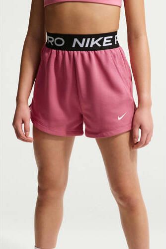 Nike sportshort roze Sportbroek Meisjes Katoen Effen