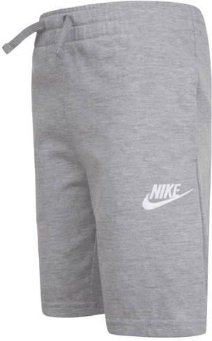 Nike sweatshort grijs melange Korte broek Jongens Katoen Effen maat 104-110 - Foto 2