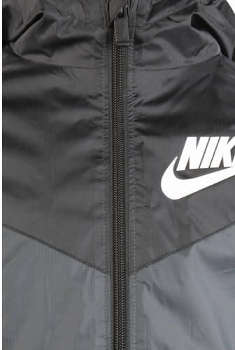 Nike tussenjas antraciet Grijs Jongens Polyester Capuchon maat 104-110 - Foto 2