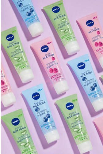 Nivea Essentials egaliserende rijst gezichtsscrub 75 ml
