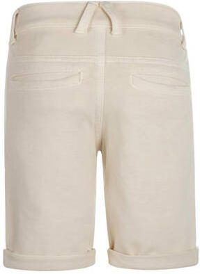 No Way Monday casual short off white Korte broek Wit Jongens Katoen Effen 104