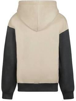 No Way Monday oversized hoodie beige zwart Sweater Jongens Katoen Capuchon - Foto 5