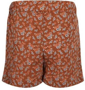 No Way Monday skort met all over print roestrood Rok Bruin Meisjes Polyester 122
