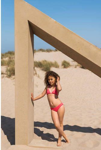No Way Monday triangel bikini roze Meisjes Polyester Effen 164 - Foto 2