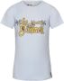 No Way Monday T-shirt met printopdruk lichtblauw Meisjes Stretchkatoen Ronde hals 104 - Thumbnail 2
