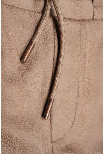 NOBELL Meisjes Broeken Sane Girls Fake Suede Pants Brown Bruin - Foto 2